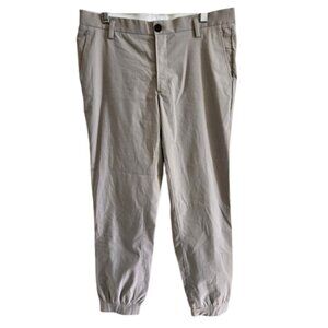 Kit and Ace Men's Khaki Beige Jogger Pants